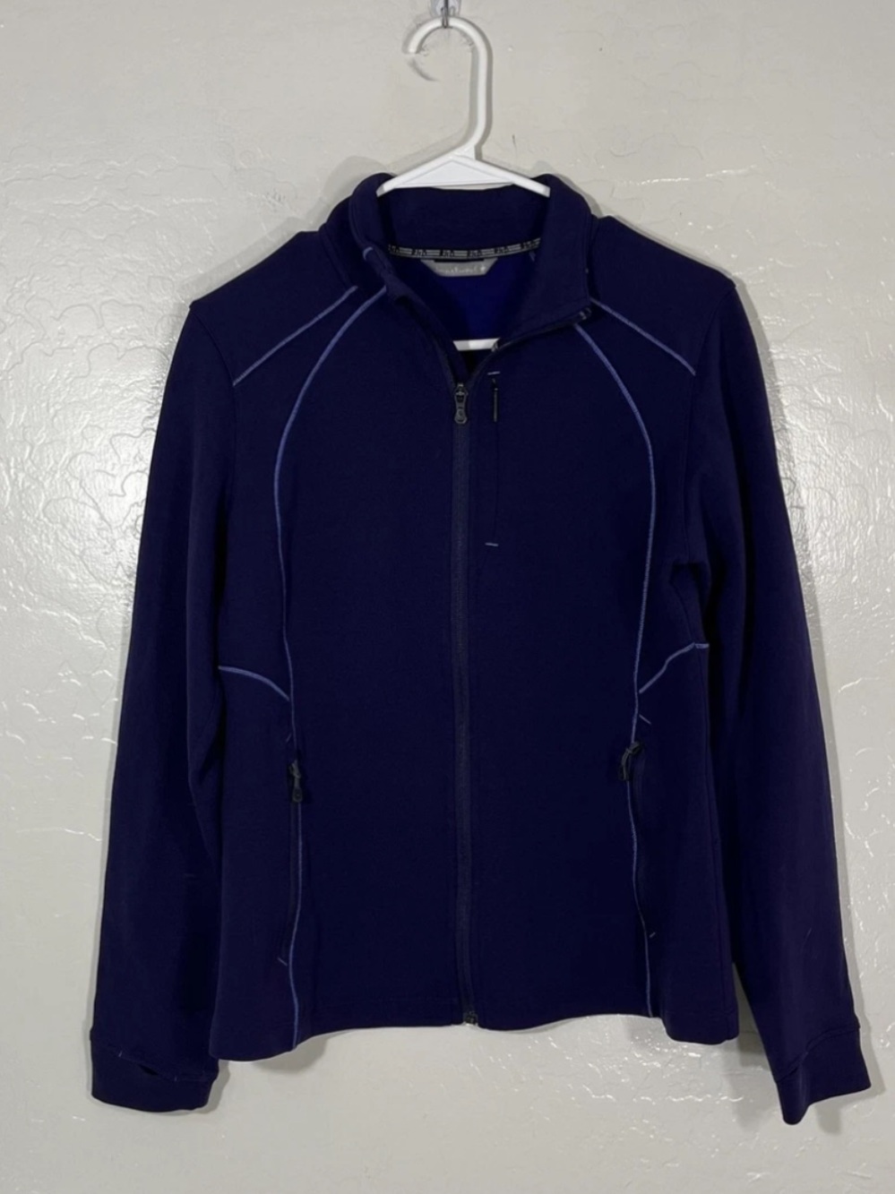 Smartwool Women's Navy Full-Zip Utility Jacket